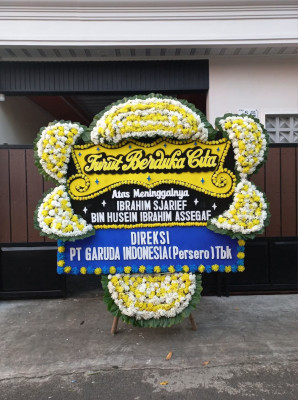 Papan Bunga Duka di Sinduadi