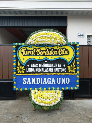 Papan Bunga Duka di Sinduadi